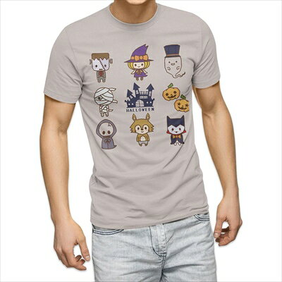 樂天商城 - 選べる25カラー tシャツ メンズ 半袖 ホワイト グレー デザイン S M L XL 2XL 3XL Tシャツ ティーシャツ T shirt 009388 ハロウィン　キャラクター　英語