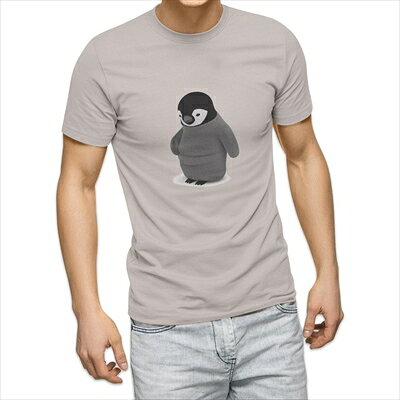 樂天商城 - 選べる25カラー tシャツ メンズ 半袖 ホワイト グレー デザイン S M L XL 2XL 3XL Tシャツ ティーシャツ T shirt 015548 ペンギン　モノクロ