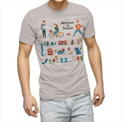樂天商城 - 選べる25カラー tシャツ メンズ 半袖 ホワイト グレー デザイン S M L XL 2XL 3XL Tシャツ ティーシャツ T shirt 015659 台湾　海外　旅行