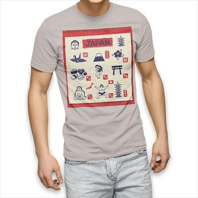 樂天商城 - 選べる25カラー tシャツ メンズ 半袖 ホワイト グレー デザイン S M L XL 2XL 3XL Tシャツ ティーシャツ T shirt 015989 JAPAN　日本　特色