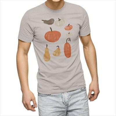 樂天商城 - 選べる25カラー tシャツ メンズ 半袖 ホワイト グレー デザイン S M L XL 2XL 3XL Tシャツ ティーシャツ T shirt 017497 かぼちゃ　パンプキン　かわいい