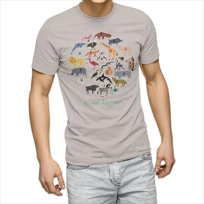 樂天商城 - 選べる25カラー tシャツ メンズ 半袖 ホワイト グレー デザイン S M L XL 2XL 3XL Tシャツ ティーシャツ T shirt 017522 アニマル　アルファベット　英字　表