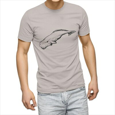 樂天商城 - 選べる25カラー tシャツ メンズ 半袖 ホワイト グレー デザイン S M L XL 2XL 3XL Tシャツ ティーシャツ T shirt 032234 鯨