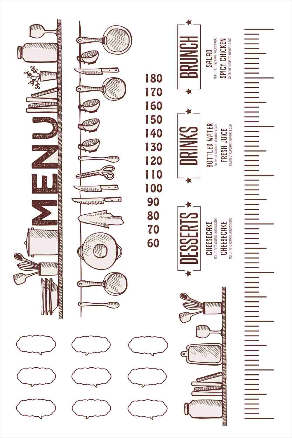 ウォールステッカー 身長計 記念 目盛り 子供部屋 キッチン カフェ 手描き 北欧 90×60cm シール式 装飾 おしゃれ 壁紙 はがせる 剥がせる カッティングシート wall sticker 雑貨 DIY プチリフォーム