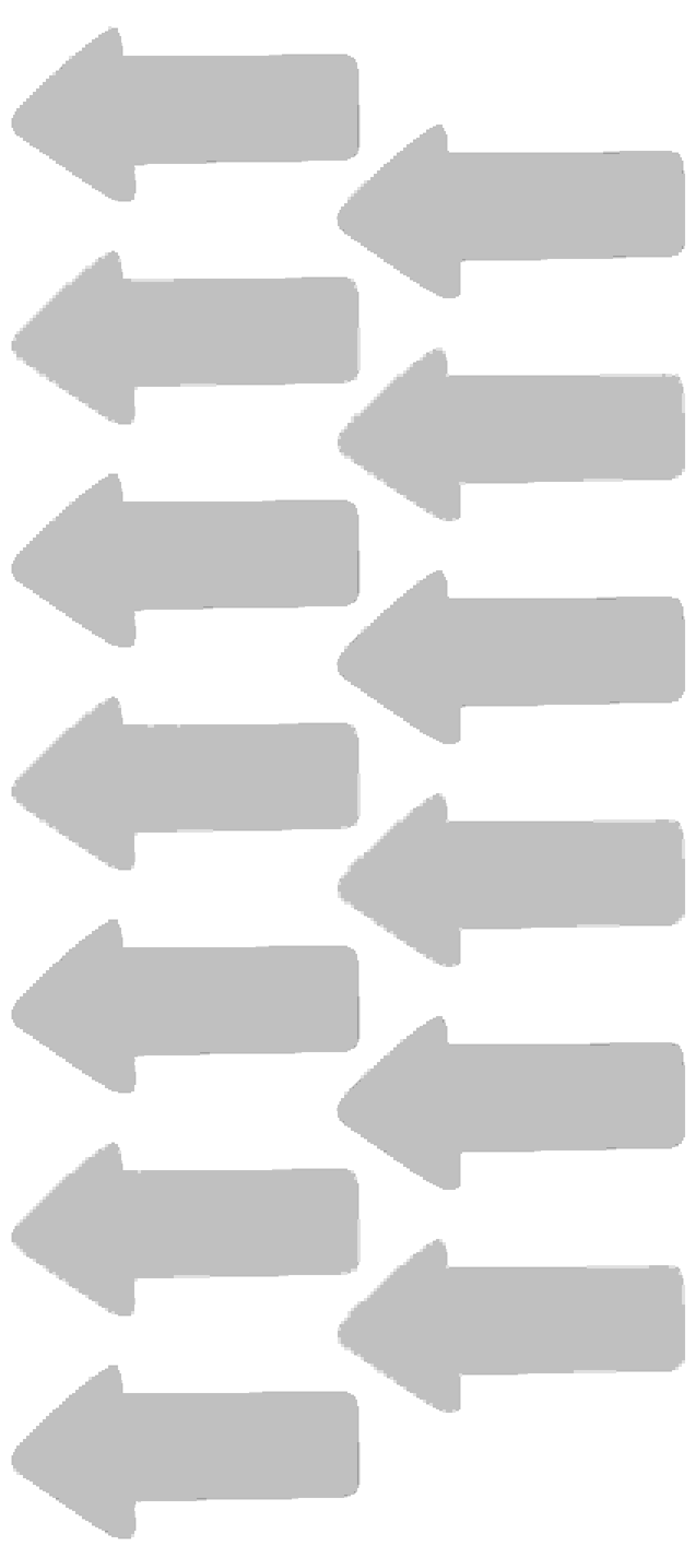 ウォールステッカー 身長計のメモ部分のみ 買い足し ふきだし部分 コメント 記念 200×450mm 身長計 メ..