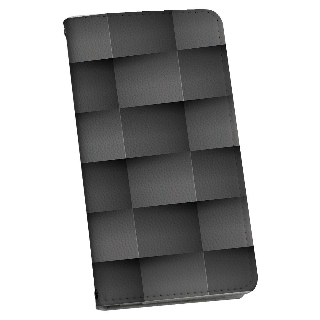 樂天商城 - 手帳型 スマホケース 最新機種対応 スマホカバー マグネット式 フリップ ほぼ全機種対応 iPhone Xperia Pixel AQUOS Galaxy ケース カバー 手帳タイプ 革 igstore 000440 市松模様　チェック　黒