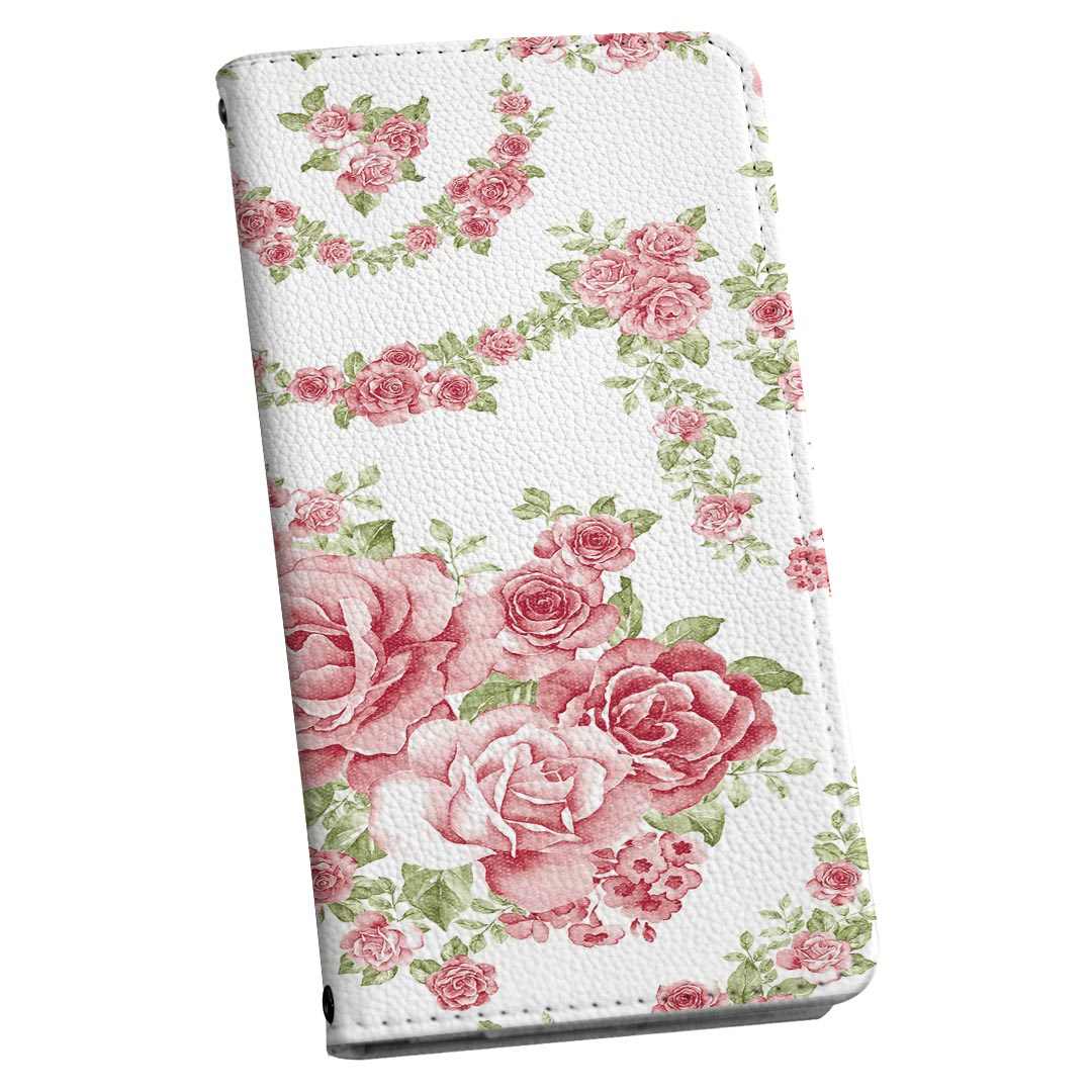 樂天商城 - 手帳型 スマホケース 最新機種対応 スマホカバー マグネット式 フリップ ほぼ全機種対応 iPhone Xperia Pixel AQUOS Galaxy ケース カバー 手帳タイプ 革 igstore 006882 花　　模様