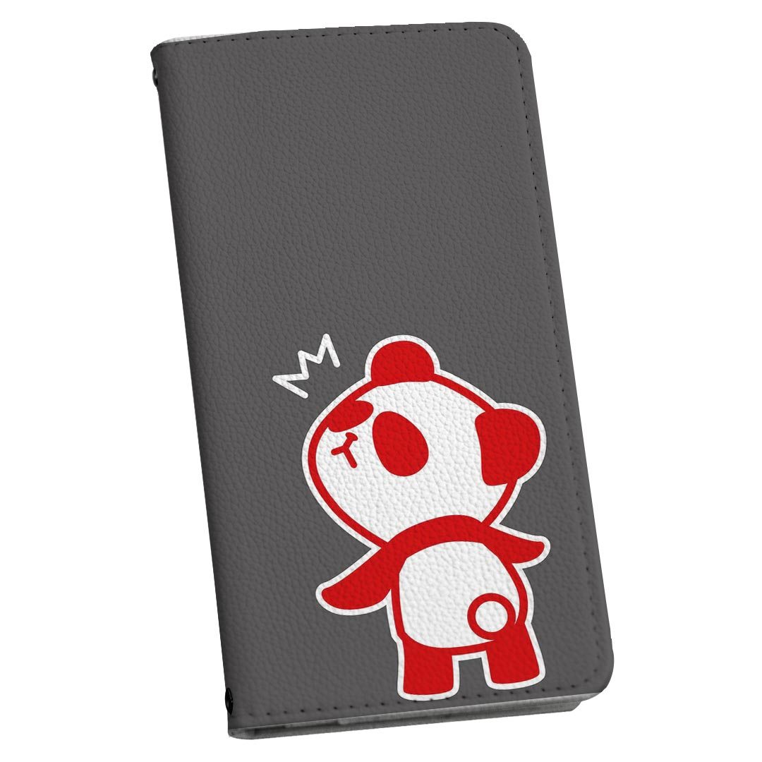 樂天商城 - 手帳型 スマホケース 最新機種対応 スマホカバー マグネット式 フリップ ほぼ全機種対応 iPhone Xperia Pixel AQUOS Galaxy ケース カバー 手帳タイプ 革 igstore 007010 パンダ　キャラクター