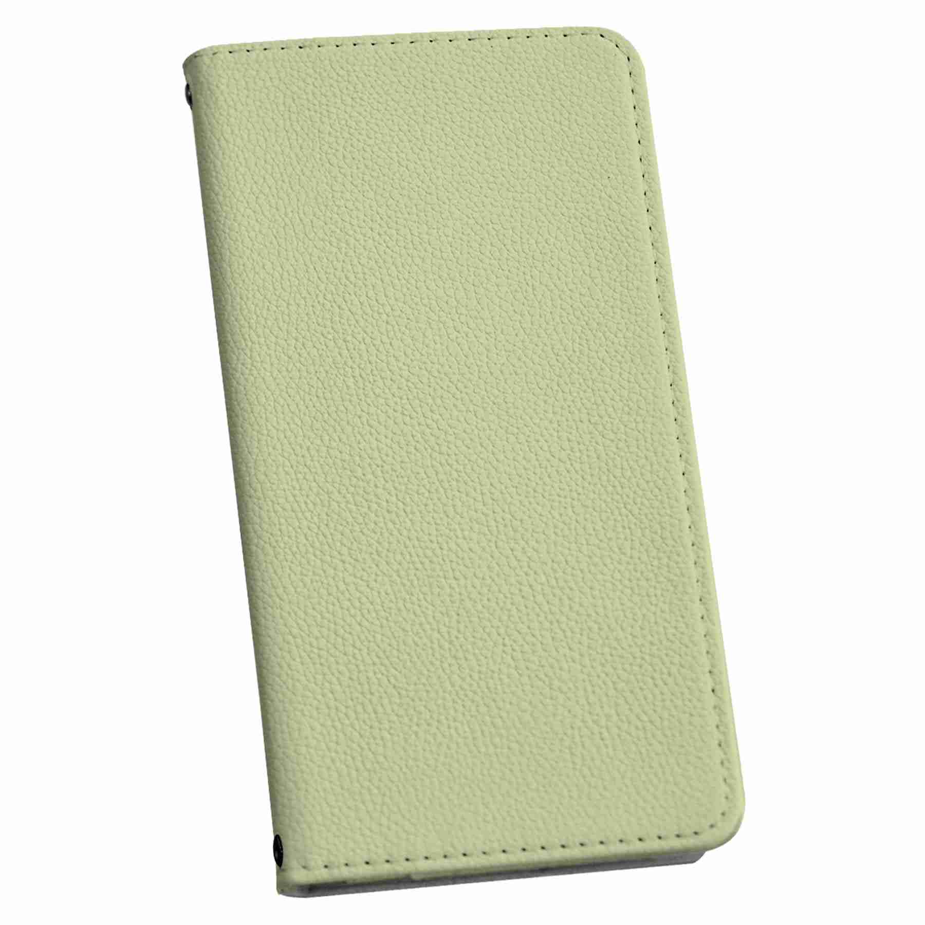 樂天商城 - 手帳型 スマホケース 最新機種対応 スマホカバー マグネット式 フリップ ほぼ全機種対応 iPhone Xperia Pixel AQUOS Galaxy ケース カバー 手帳タイプ 革 igstore 008969 シンプル　無地　緑