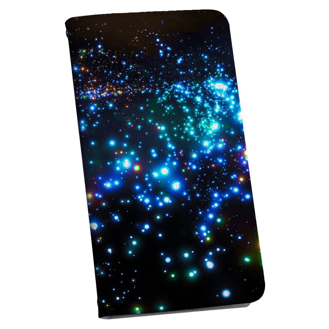 樂天商城 - 手帳型 スマホケース 最新機種対応 スマホカバー マグネット式 フリップ ほぼ全機種対応 iPhone Xperia Pixel AQUOS Galaxy ケース カバー 手帳タイプ 革 igstore 010199 キラキラ　宇宙　カラフル