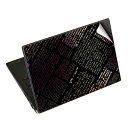 ノートパソコン スキンシール 13.3インチ 17インチまで対応 汎用ステッカー 2枚セット LAVIE用 FMV用 LIFEBOOK用 Dynabook用 L...