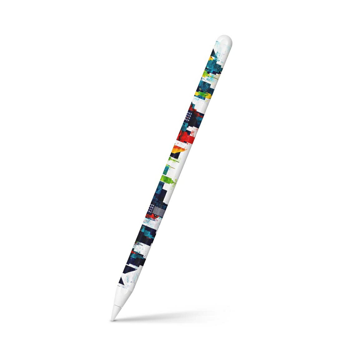 Apple Pencil 第2世代 用 スキンシール アップル ペンシル iPad Pro ApplePen カバー ケース フィルム ステッカー アクセサリー 保護 igstore 016305 街並み　ビル