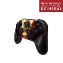 Nintendo Switch 用 PROコントローラ 専用 スキンシール ニンテンドー スイッチ プロコン 専用 デザインスキンシール 全面セット カバー ケ...