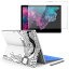 Surface pro7 (2019) pro6 pro2017 pro4 専用 スキンシール ガラスフィルム セット サーフィス ノートブック ノートパソコン カバー ケース フィルム ステッカー アクセサリー 保護 010407 化学　模様　白　黒