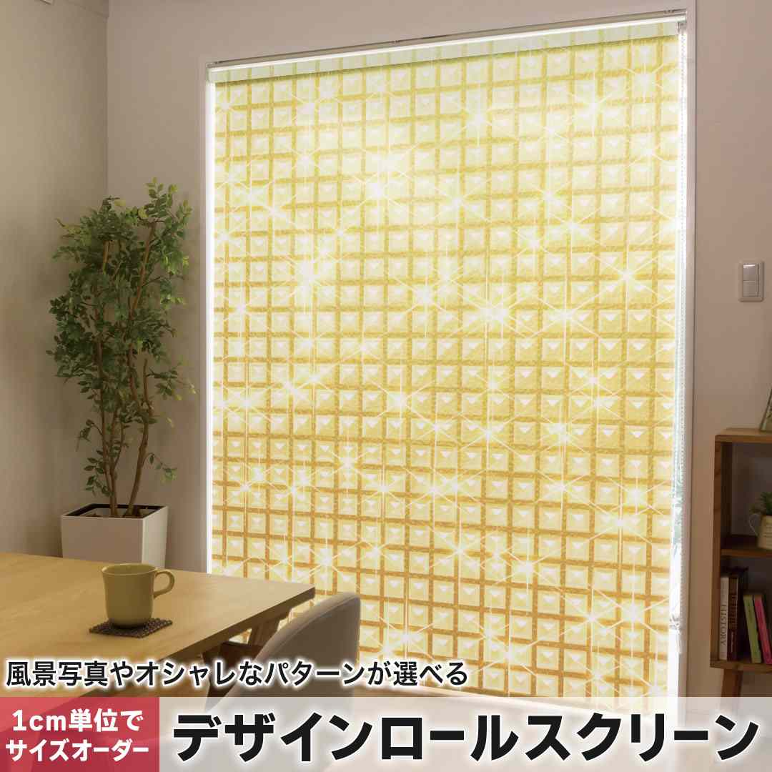 1cm単位サイズオーダー ロールスクリーン ロールカーテン オーダーメイド タチカワ 日本製 間仕切り カ..