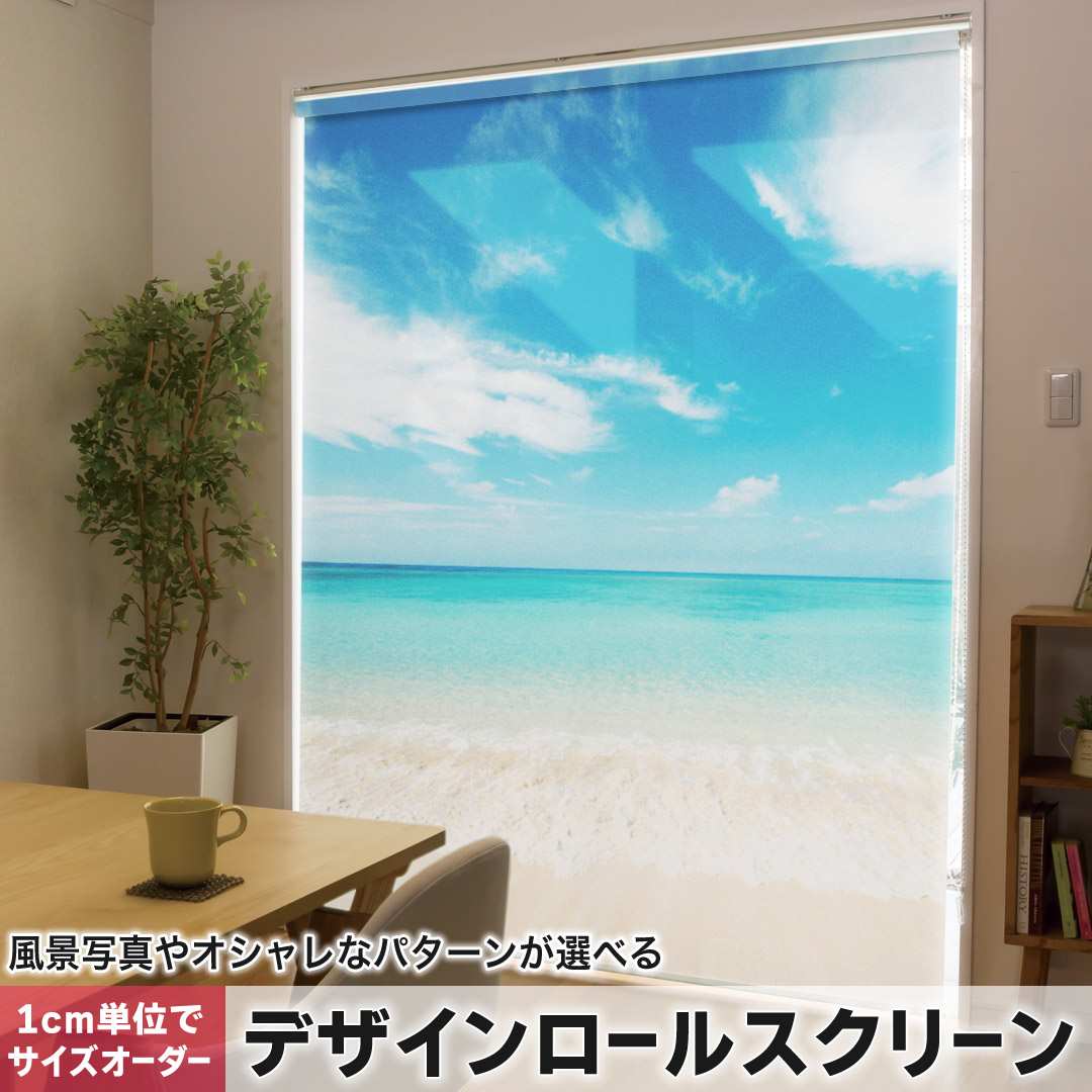 1cm単位サイズオーダー ロールスクリーン ロールカーテン オーダーメイド タチカワ 日本製 間仕切り カ..