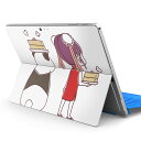 Surface Pro7 (2019) Pro6 Pro2017 pro4 用 スキンシール igsticker サーフェス ノートブック ノートパソコン カバー ケース フィルム ステッカー アクセサリー 保護 006133 パンダ チャイナ イラスト