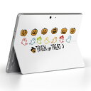 Surface Go 3 / Surface Go 2 Surface Go 全世代対応 用スキンシール サーフェス go igsticker シール スキン 保護 フィルム ステッカー アクセサリー 017469 ハロウィン かわいい かぼちゃ おばけ かわいい