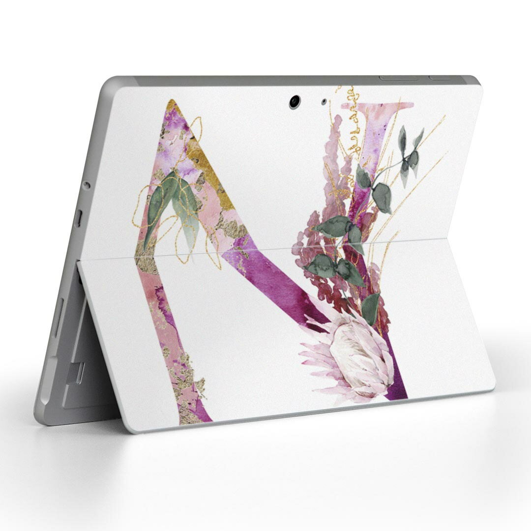 樂天商城 - Surface Go 3 / Surface Go 2 Surface Go 全世代対応 用スキンシール サーフェス go igsticker シール スキン 保護 フィルム ステッカー アクセサリー 019702 フォント 文字 n アルファベット