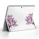 Surface Go 3 / Surface Go 2 Surface Go 全世代対応 用スキンシール サーフェス go igsticker シール スキン 保護 フィルム ステッカー アクセサリー 020632 マスクデザイン 桜 吹雪 春