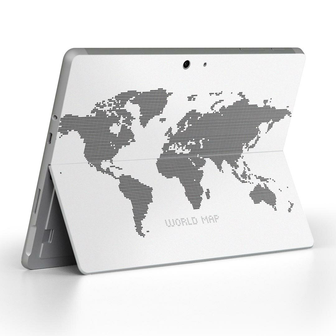 Surface Go 3 / Surface Go 2 Surface Go 全世代対応 用スキンシール サーフェス go igsticker シール スキン 保護 フィルム ステッカー アクセサリー 012961 世界地図　地図