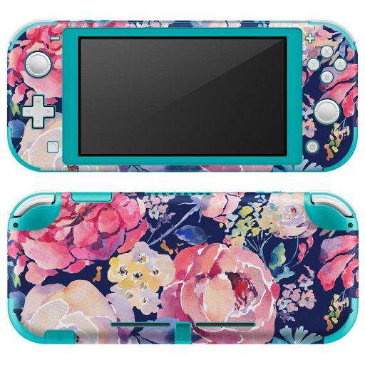 igsticker Nintendo Switch Lite 専用 デザインスキンシール 全面 任天堂 専用 ニンテンドー スイッチ ライト 専用 ゲーム機 カバー アクセサリー フィルム ステッカー エアフリー 014673 花 フラワー カラフル igsticker Nintendo Switch Lite 専用 デザインスキンシール 全面 任天堂 専用 ニンテンドー スイッチ ライト 専用 ゲーム機 カバー アクセサリー フィルム ステッカー エアフリー 014673 花 フラワー カラフル