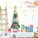 3sizeから選べる!ウォールステッカー 2024 クリスマス Christmas 飾り 190×427mm 390×877mm 590×1327mm Ssiz...