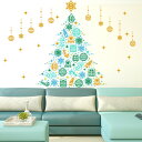 3sizeから選べる!ウォールステッカー 2024 クリスマス Christmas 飾り 190×427mm 390×877mm 590×1327mm Ssiz...
