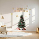 3sizeから選べる!ウォールステッカー 2024 クリスマス Christmas 飾り 190×427mm 390×877mm 590×1327mm Ssiz...