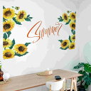 3sizeから選べる!夏 summer☆シール式ウォールステッカー 190×427mm 390×877mm 590×1327mm Ssize Msize Lsize 夏休み 海 祭り 夏祭り 祭り 036227