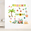 3sizeから選べる!夏 summer☆シール式ウォールステッカー 190×427mm 390×877mm 590×1327mm Ssize Msize Lsize 夏休み 海 祭り 夏祭り 祭り 036245