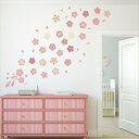 3sizeから選べる!お正月ウォールステッカー 飾り 190×427mm 390×877mm 590×1327mm Ssize Msize Lsize 梅 桜 017188