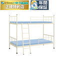 【ポイント6倍】高田ベッド A-2ベッド 2段ベッド スチールベッド パイプベッド 業務用 社員寮 施設用 宿舎 寄宿舎 仮眠室 保健室 休憩室 公共機関 官庁 簡易宿泊所 国産 TB-1159