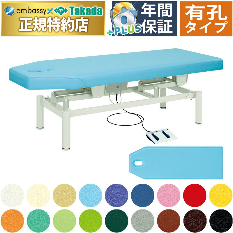 【ポイント6倍】高田ベッド 有孔電動フェリー 電動マッサージベッド 整体ベッド 電動昇降式 電動施術台..