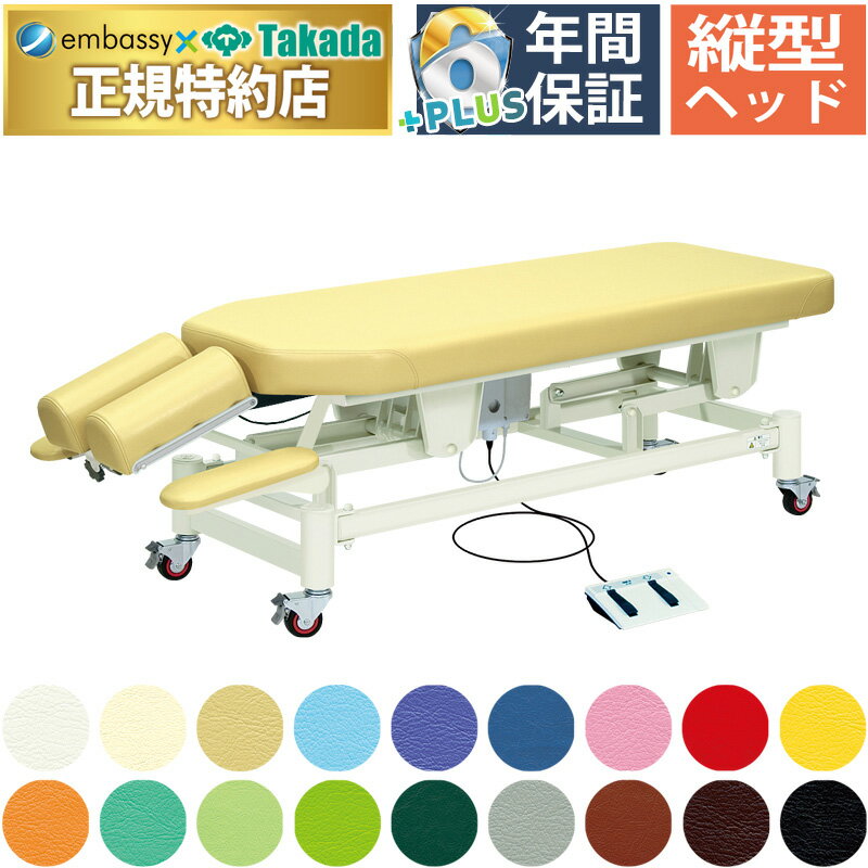 【ポイント6倍】高田ベッド ロダン キャスター付き 電動昇降ベッド 電動 整体ベッド カイロベッド カイ..