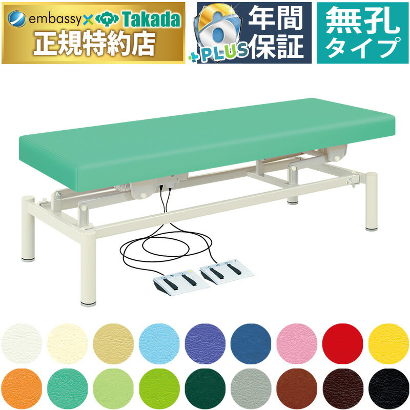 【ポイント6倍】高田ベッド 無孔電動WFベッド 電動マッサージベッド 整体ベッド 電動昇降式 電動施術台..