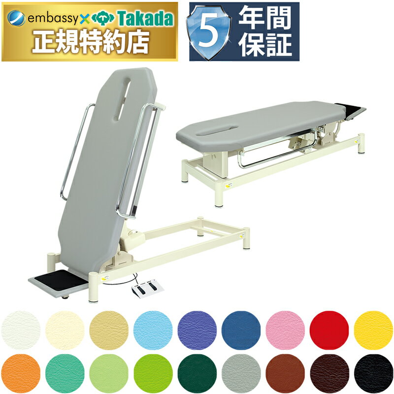 【ポイント5倍】電動チルトSタイプ【高田ベッド 電動リハビリベッド】5年間長期保証 ガード付き 転落防止 電動ベッド 電動施術台 電動昇降台 昇降式診察台 メディカル診察台 リハビリ 医療用 治療用 訓練用 起立式電動 電動ベッド