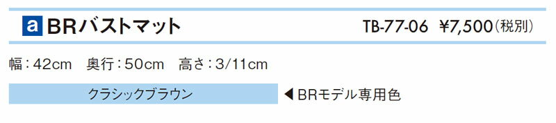 【ポイント5倍】高田ベッド BRバストマット 治療用マクラ バストマット 胸当てマクラ 胸用まくら 胸枕　バストクッション ボディクッション TB-77-06