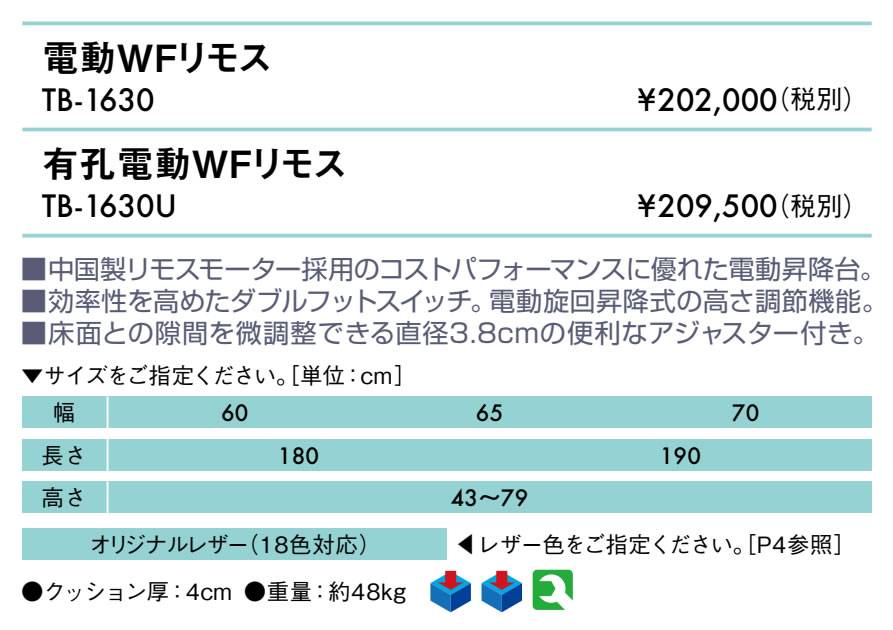 【ポイント6倍】高田ベッド 有孔電動WFリモス ダブルフットスイッチ 電動マッサー...