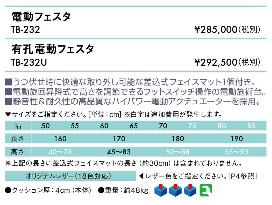【ポイント6倍】高田ベッド 有孔電動フェスタ 電動マッサージベッド 差し込み式フ...