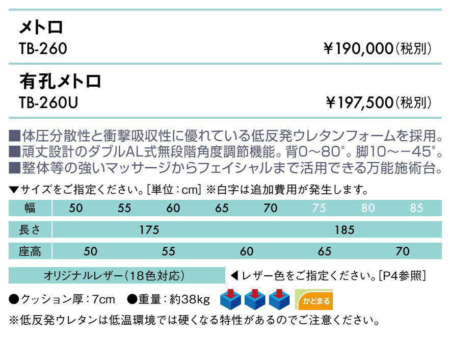 【ポイント6倍】高田ベッド 有孔メトロ エステベッド 低反発 エステベッド フェイ...