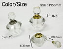 【月間優良ショップ受賞】[ネイル用品] 小物☆バラ小瓶（シルバー/ゴールド）☆※メール便不可【あす楽】【パーツ】 3