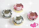 【月間優良ショップ受賞】爪付きアクリルストーン1P 16mm【あす楽】【パーツ】