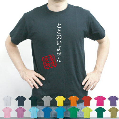 ととのいません／流言飛語【面白T】文字Tシャツ インパクト 笑い シュール【メンズTシャツ】文字Tシャツ 半袖Tシャツ 春物 夏物 綿100 メンズ レディース キッズ