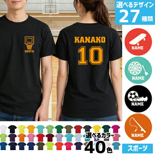 「スポーツ4」名入れ ドライTシャツ 半袖ドライシャツ お名前入り 練習着 レディース メンズ ウェア トップス 運動着 スポーツウェア ジョギング 吸汗速乾 チームTシャツ クラスTシャツ 　プレゼント 記念 お揃い