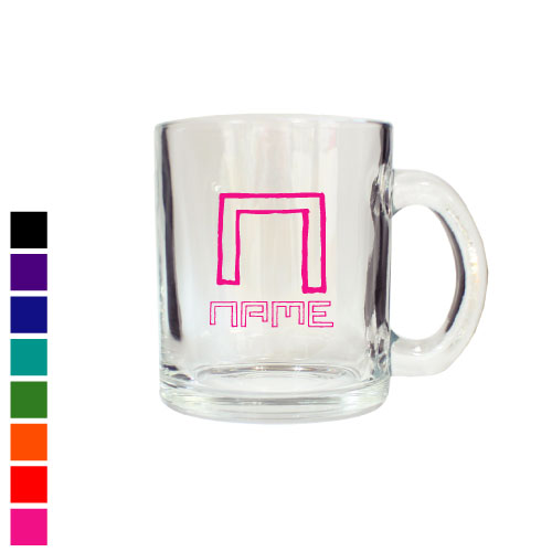 「イニシャル（TimberAL）」名入れグラスマグ スモールジョッキ 名入れジョッキ 生ビール マイジョッキ ビアグラス タンブラー お祝い ギフト ビアジョッキ 350ml ジュース 飲料 食器 グラス マグ 透明マグ ジョッキ 名前入り