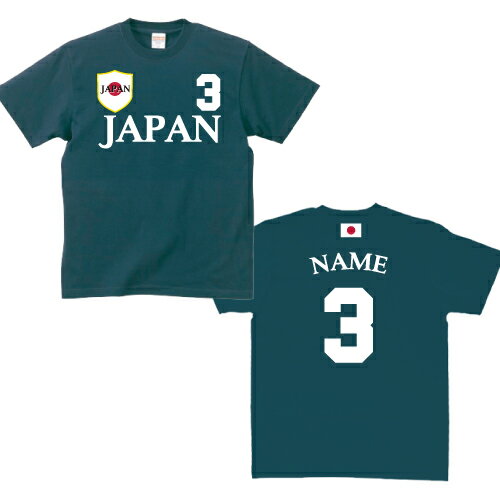 日本サッカーユニフォームTシャツ 