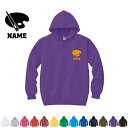 美術部/名入れフーデッドパーカー 左胸ワンポイント 名入れ 部活 サークル 文化祭 チームウェア お揃い 記念 クラブ アート 水彩 油絵 絵画 お揃い 記念パ...
