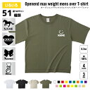デザインいろいろ 名入れオーバーサイズTシャツ ビッグシルエット ゆったり イージーフィット ワイドフィット サイジング 便利