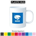 美術部/名入れプラスチックマグカップ プラマグ プラコップ プラカップ 割れにくい 割れない 電子レンジ 入園 入学 プレゼント 子供 キッズ うがい プラ アート アート 水彩 油絵 絵画(3)